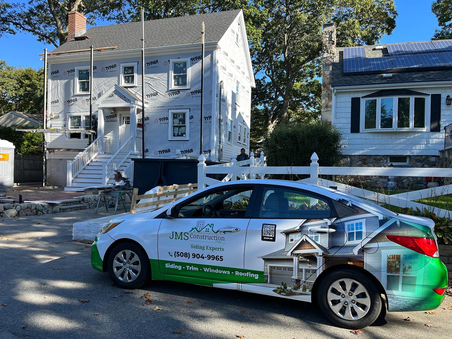 Another James Hardie siding installation project