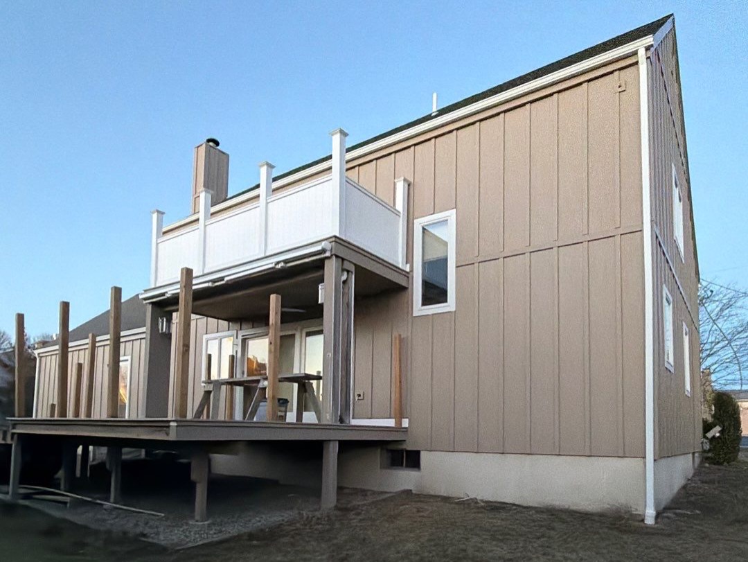 Old siding out, a full exterior upgrade in, photo 4
