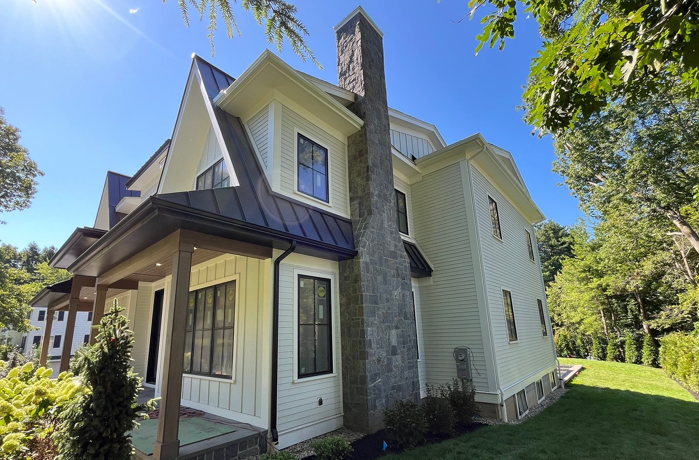 We loved to see how variety of siding designs contributed to the…, photo 3