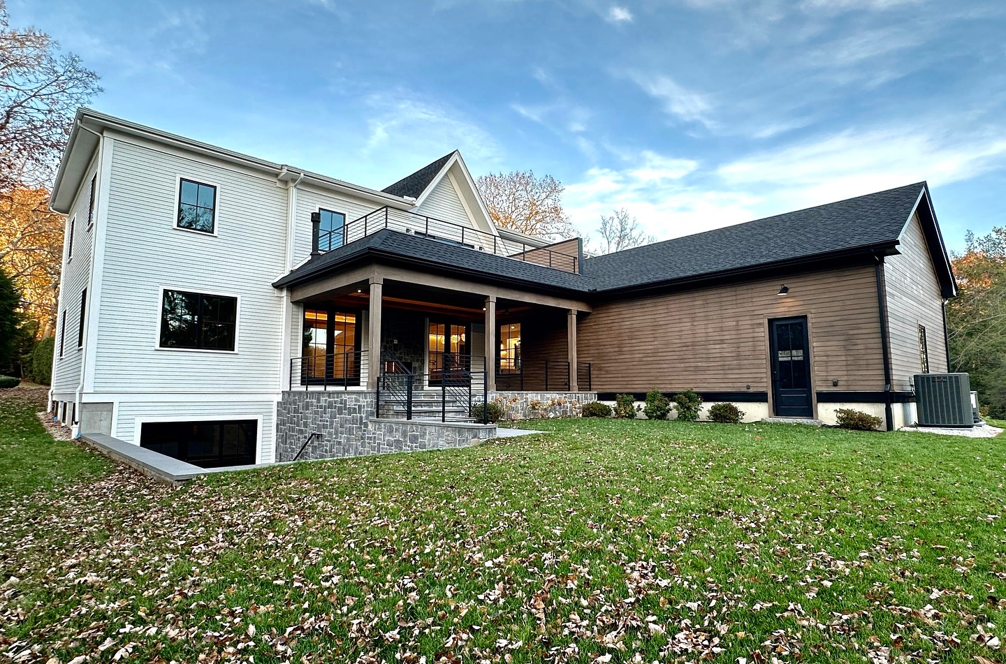 We loved to see how variety of siding designs contributed to the…, photo 4