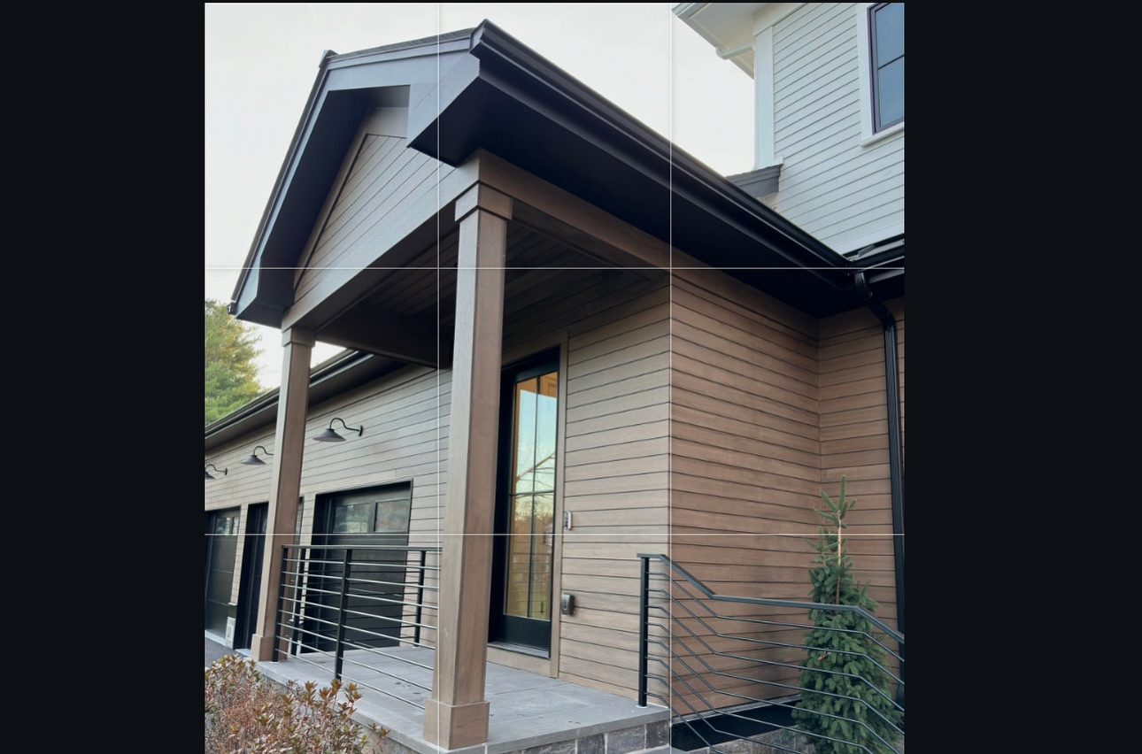 We loved to see how variety of siding designs contributed to the…, photo 6
